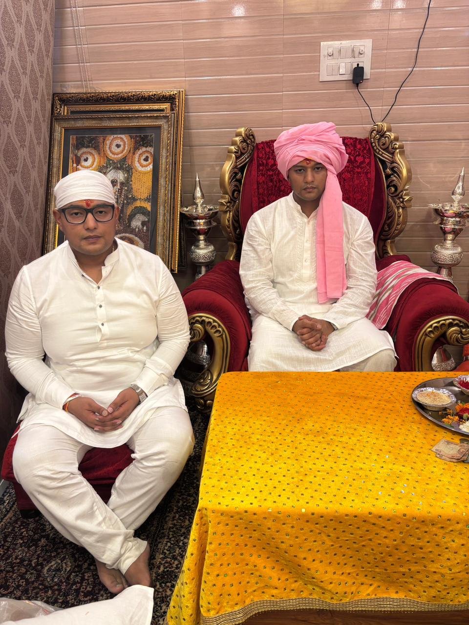 माँ डाट काली मनोकामना सिद्ध पीठ के दशम महंत बने