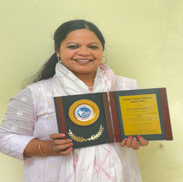 Himani Purohit bags Golden Impact Achiever Award 2026 in the