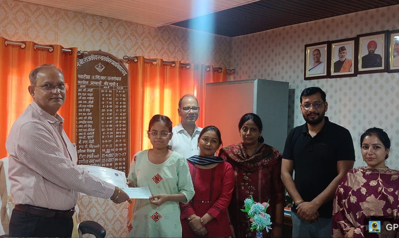 Khatima College student Ainam Fatima excels in ‘Bharat Bauddhik Examination-2026’