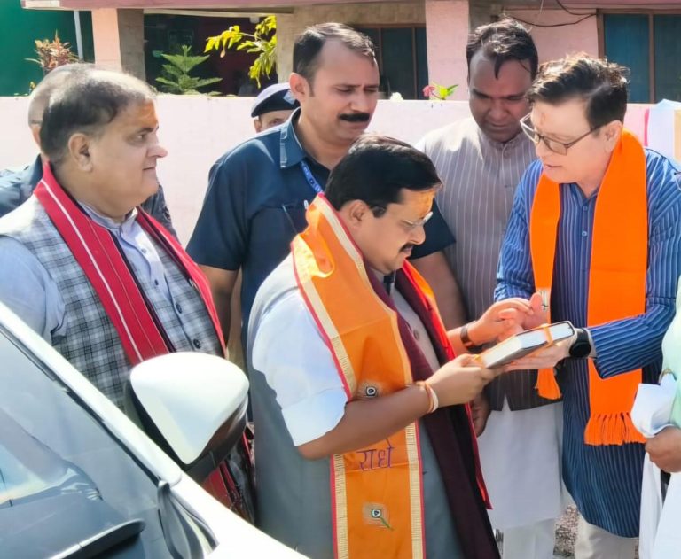 Nitin Nabin gifted with Glorious 1000-Year History of Dehradun book