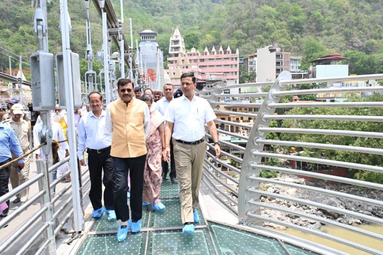 बजरंग सेतु की सुरक्षा व्यवस्था और हिलान्स भोजनालय की प्रगति
