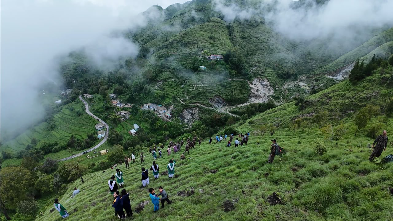 130 Infantry Battalion (TA) launches special Harela Plantation Drive
