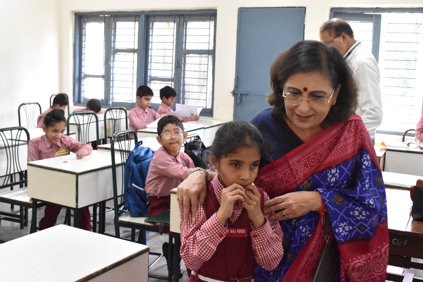 Commission for Protection of Child Rights Chairperson inspects NIEPVD Model