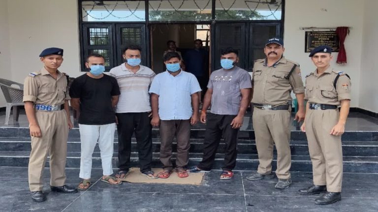Four arrested for assault on Anti‑Mining Team in Haridwar, several