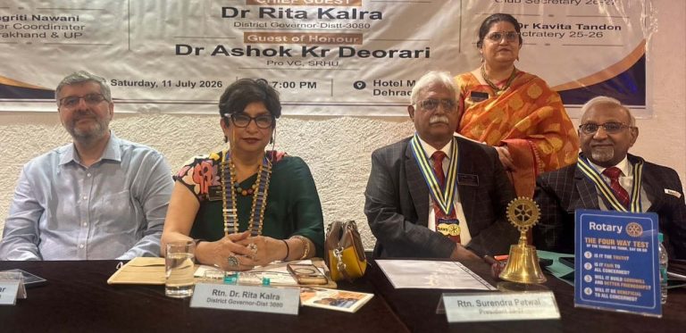 Rotary Club Shivalik elects new President & Executive Team