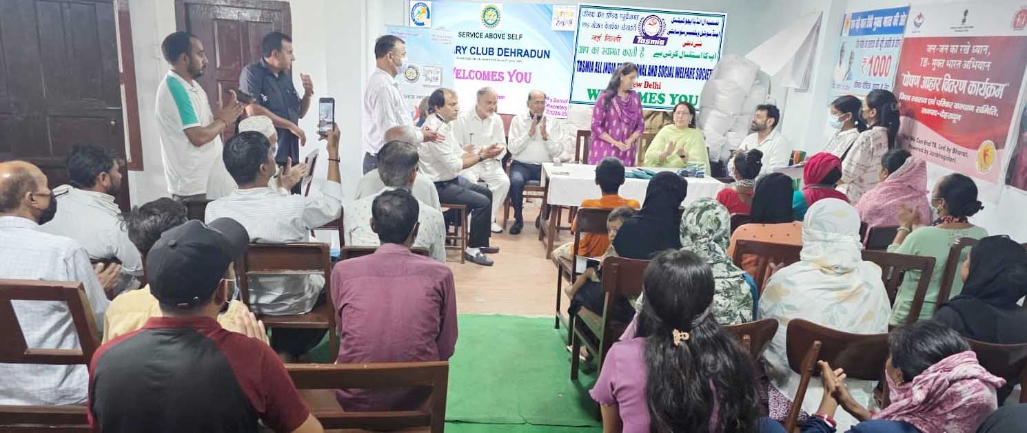 Rotary Club of Dehradun & HWC distribute Millet Kits to