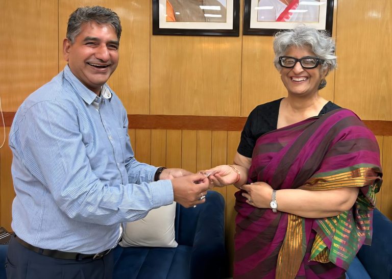 Secy Kumar meets DD News DG, highlights efforts to promote