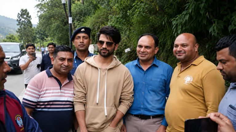 Shahid Kapoor visits school in Mussoorie to drop off daughter;