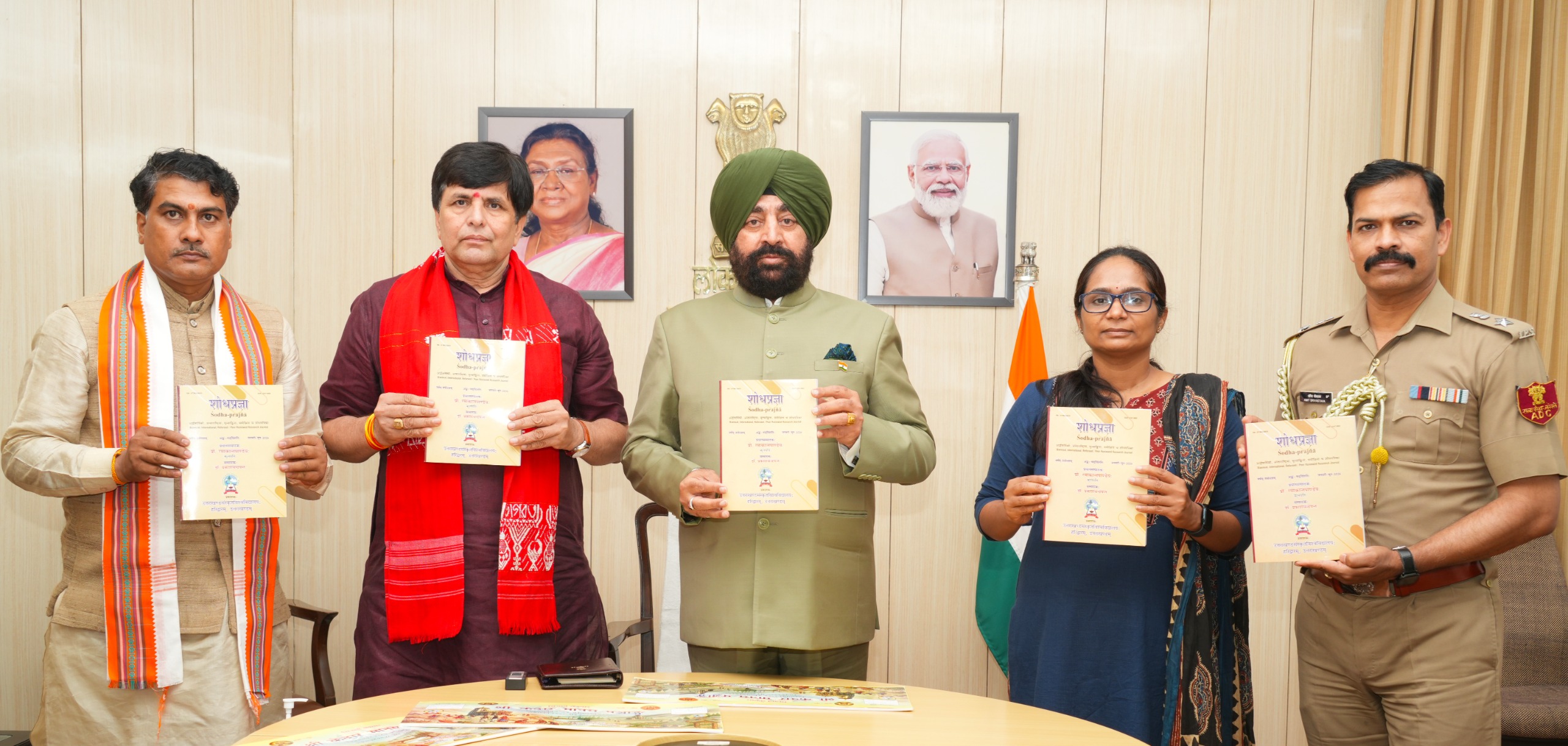 VC of Uttarakhand Sanskrit University calls on Gov
