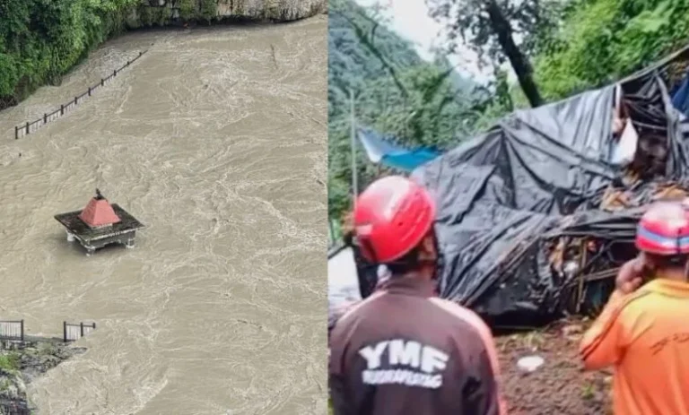 केदारनाथ पैदल यात्रा मार्ग पर भूस्खलन, आवाजाही रोकी गई; रुद्रप्रयाग