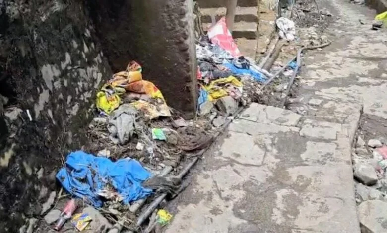 केदारनाथ यात्रा धीमी पड़ते ही गौरीकुंड की सफाई व्यवस्था पर