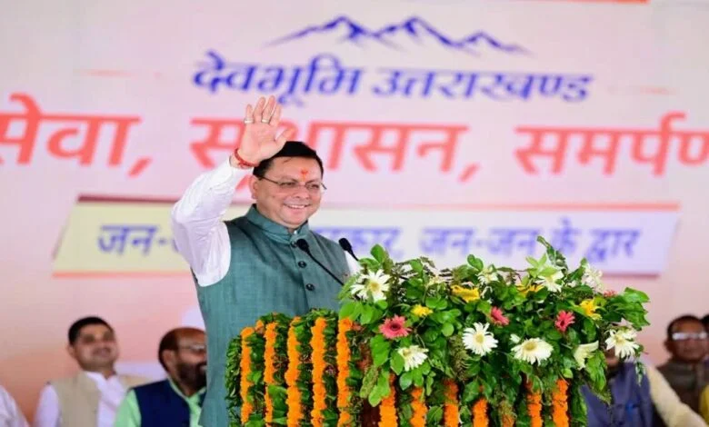 राहुल गांधी के छात्र संवाद से पहले सीएम धामी का