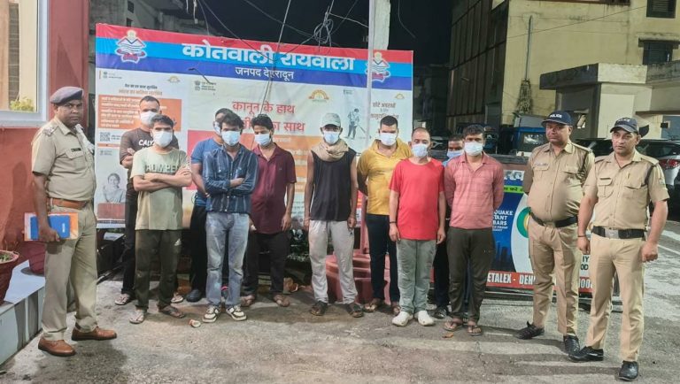 सार्वजनिक स्थानों पर जाम छलकाना पड़ा भारी, 22 पर पुलिस