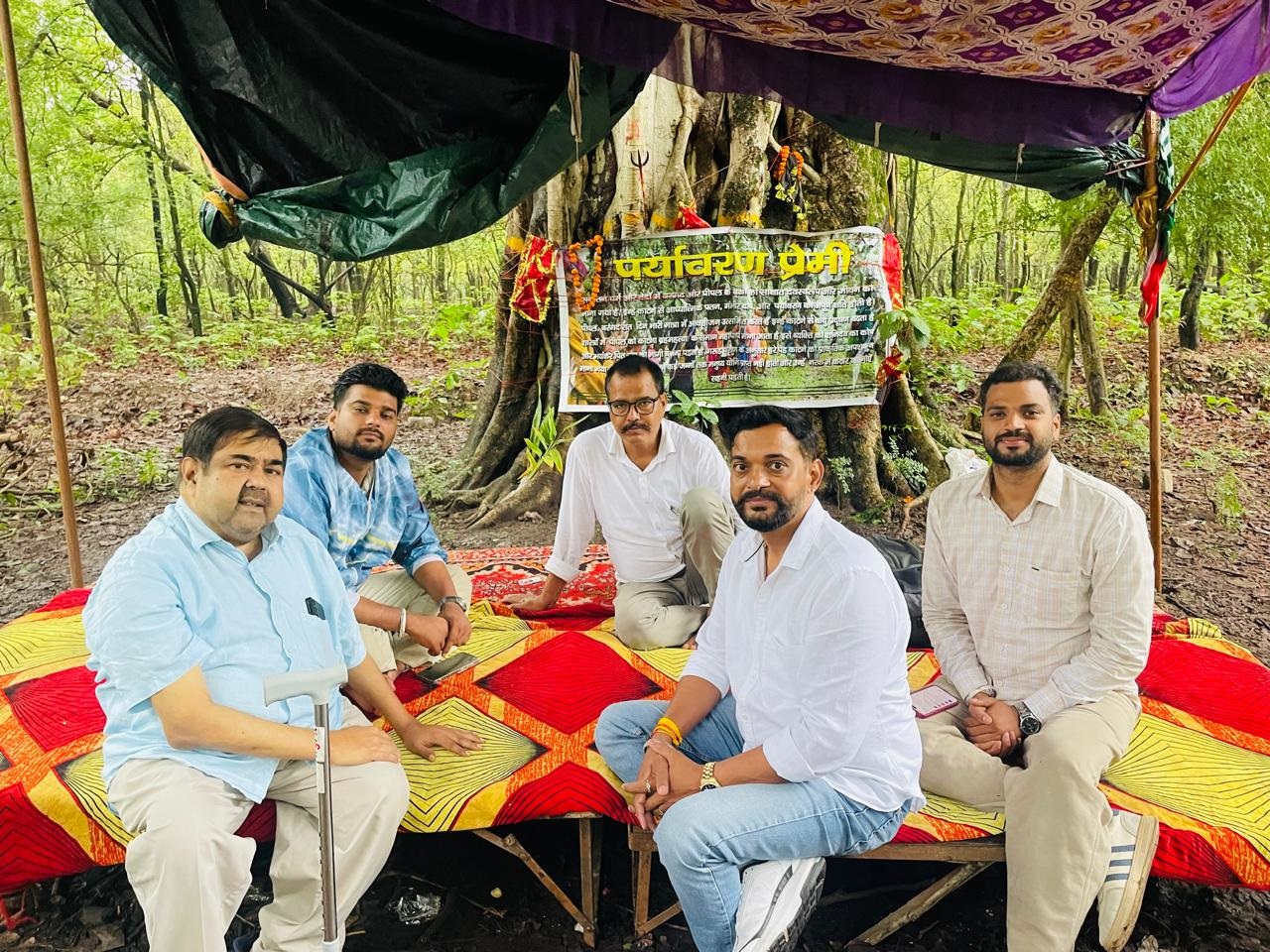 ‘Rashtriya Swayam Suraksha Sangh’ supports Rishikesh Road Hunger Strike