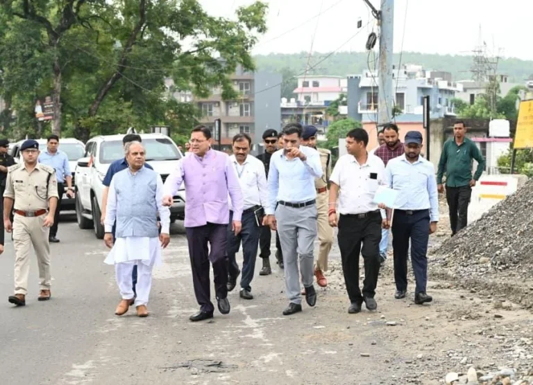 12 घंटे में नंदा की चौकी पुल की एप्रोच रोड