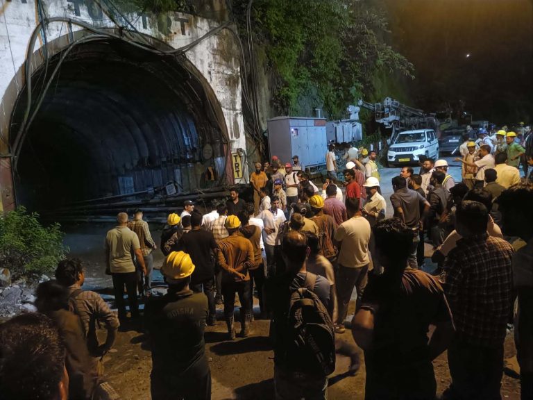 18 workers trapped as debris and water enter THDC under