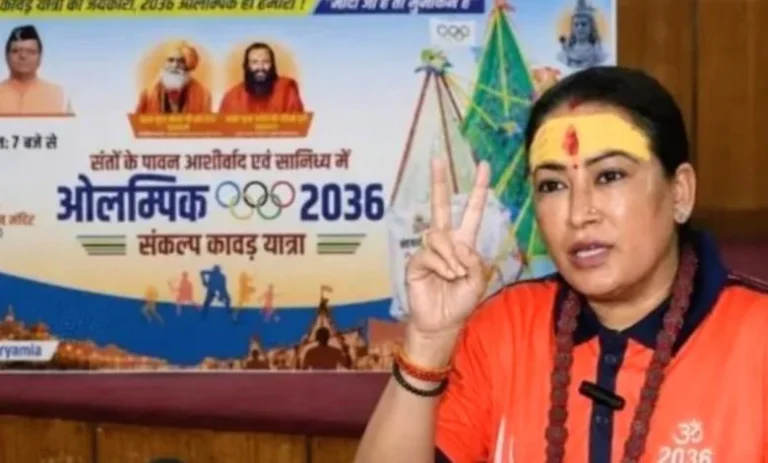 2036 ओलंपिक मेजबानी के संकल्प के साथ खेल मंत्री रेखा