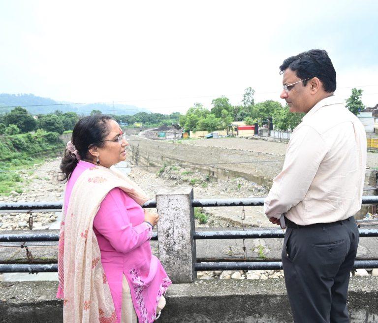 Assembly Speaker inspects Malan, Sukhrau, & Khoh rivers with officials