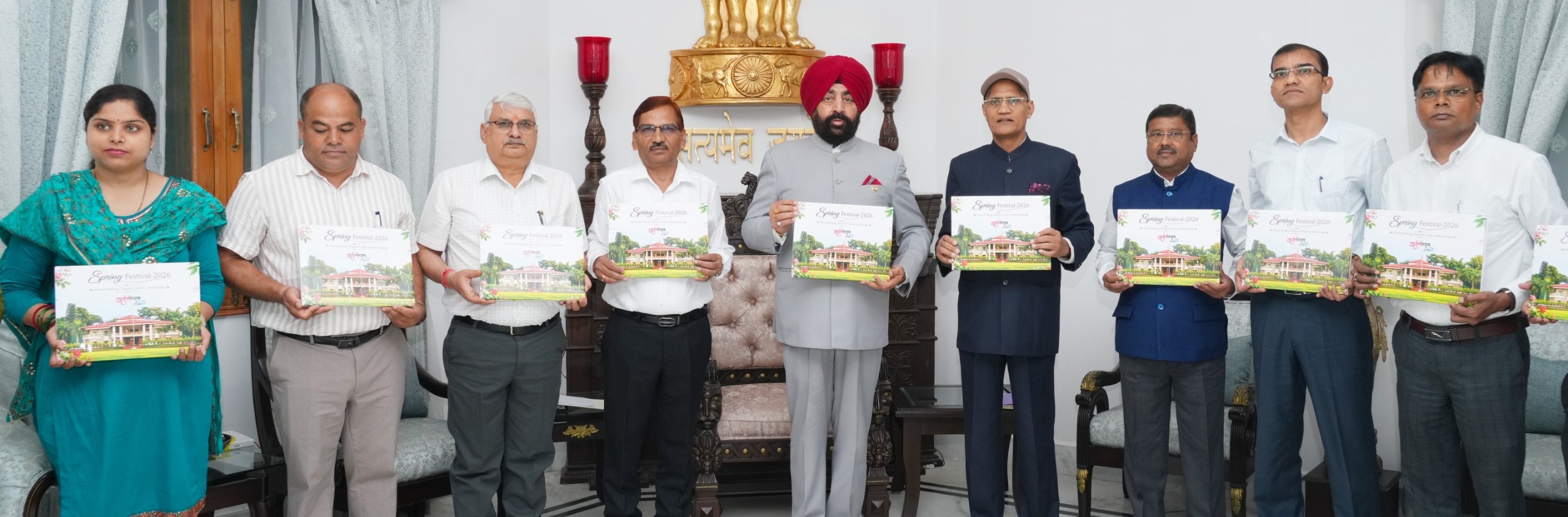 Book ‘Floral Healing: Nature’s Path to Well-Being’ released at Lok