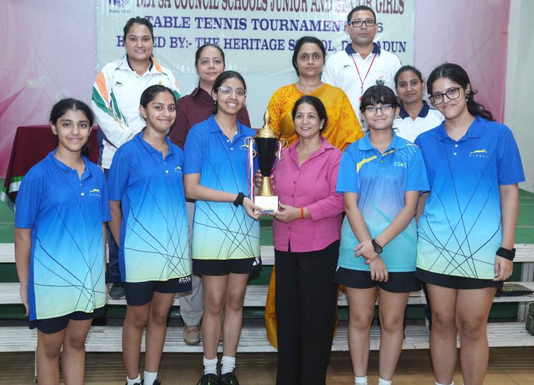 DDPSA Council Schools Girls TT Tournament finals played at Heritage