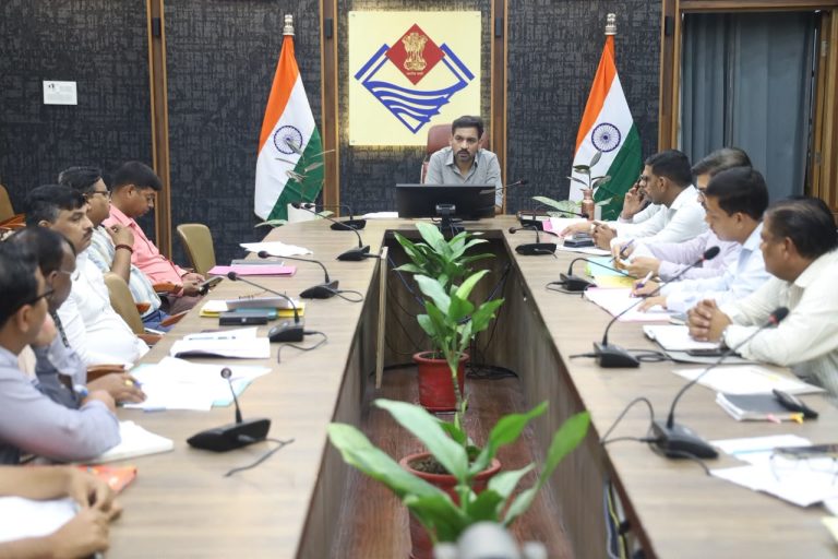DM Ashish Chauhan warns departments over poor revenue recovery