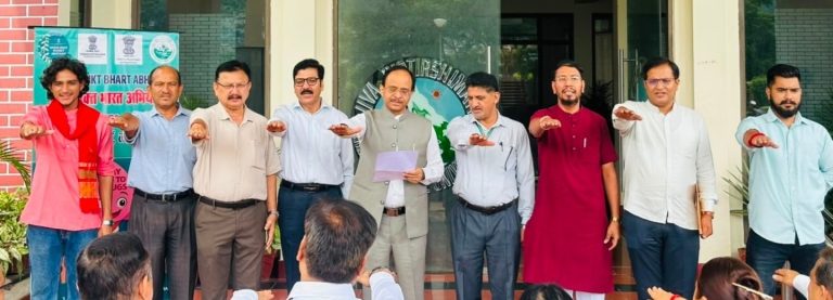 HNBG University holds seminar as part of Drug-Free India Campaign