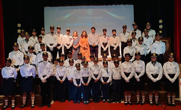 Olympus High holds Investiture Ceremony for Academic Session 2026–27