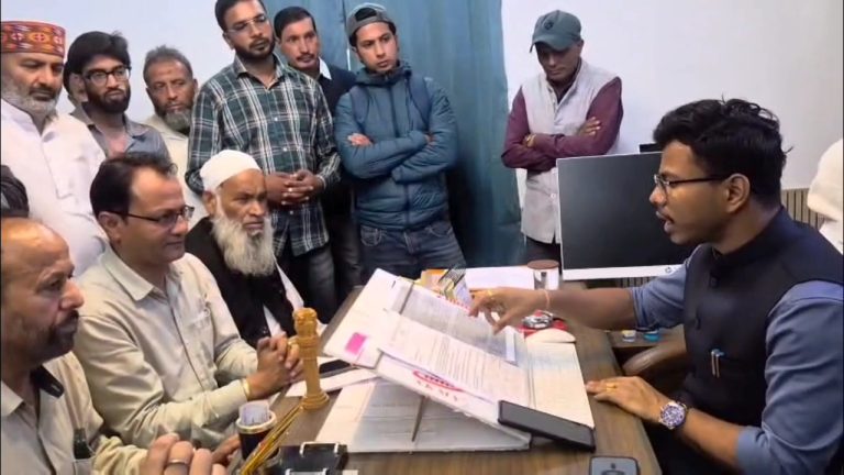 Protest in Mussoorie over name deletions from voters’ list