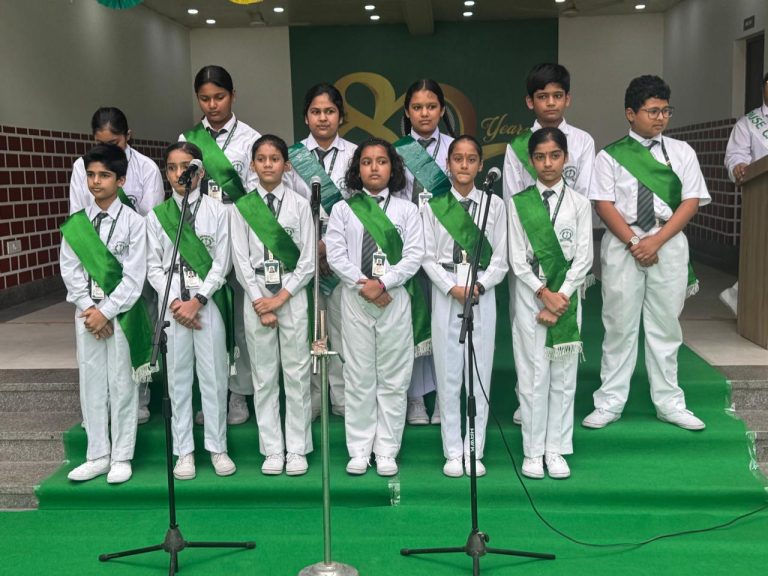 The Montessori School hosts Inter-House Patriotic Singing and Dance Competition