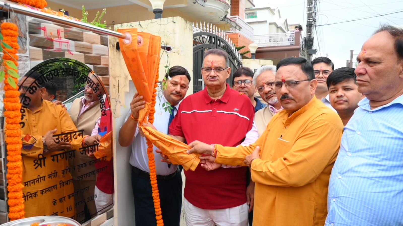 उपनल के नवनिर्मित कार्यालय भवन का सैनिक कल्याण मंत्री गणेश जोशी ने किया उद्घाटन, पूर्व सैनिकों और युवाओं को मिलेंगी बेहतर सुविधाएं