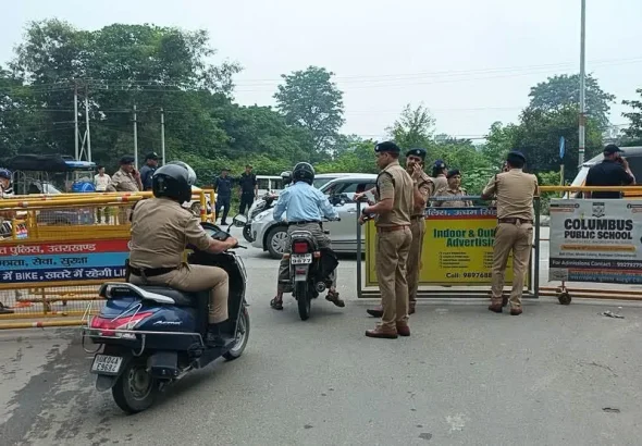 किसान यूनियन टिकैत के धरने को लेकर रुद्रपुर में हाई