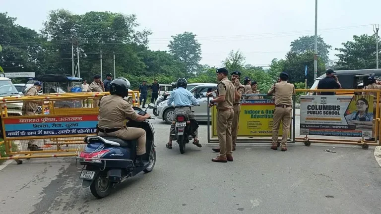 किसान यूनियन टिकैत के धरने को लेकर रुद्रपुर में हाई