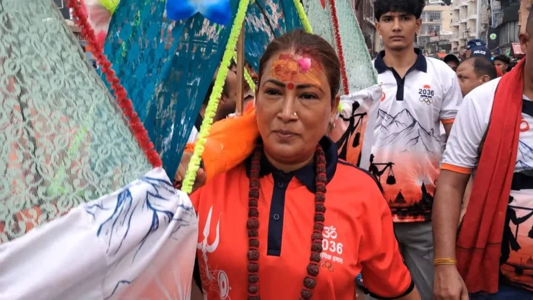 खेल मंत्री रेखा आर्या ने हरिद्वार में हर की पैड़ी