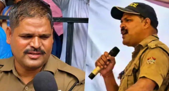 जंतर मंतर प्रदर्शन में शामिल कांस्टेबल शेर सिंह पर गिरी