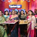 तीज के रंग में रंगी पुलिस लाइन, लोकगीतों और चूड़ियों