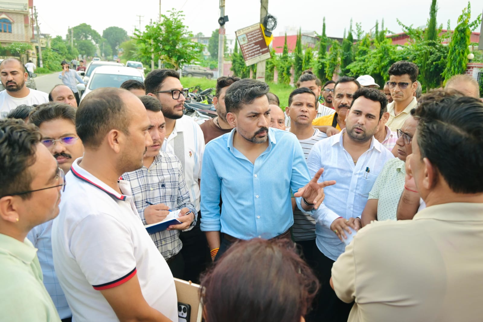 बालावाला क्षेत्र में सिंचाई एवं जनसमस्याओं पर जिलाधिकारी के कड़े निर्देश