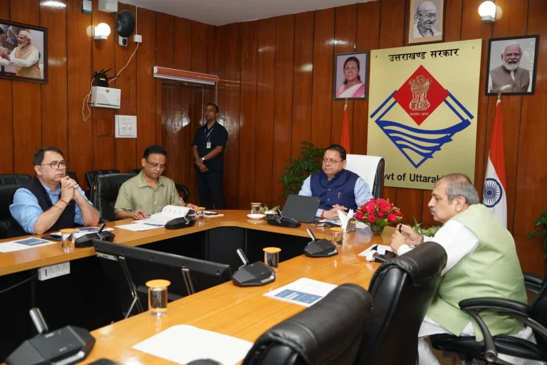 मुख्यमंत्री ने जल जीवन मिशन की प्रगति की समीक्षा की