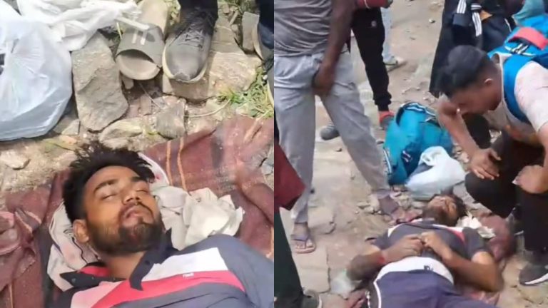 मौत के मुंह में पहुंचा तीर्थयात्री… मध्यमहेश्वर यात्रा में ट्रॉली