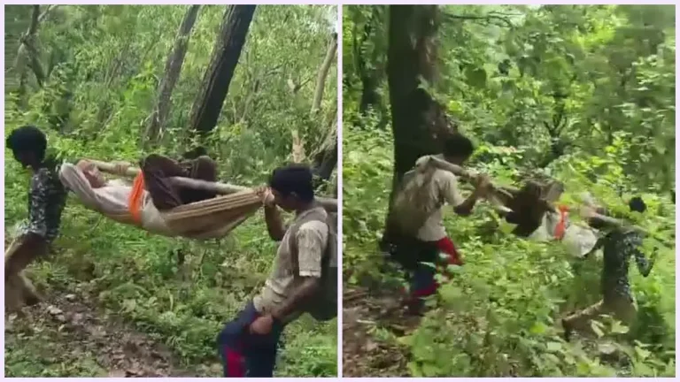 विकास का ढोल पीट रहे नुमाइंदे, 80 साल के बुजुर्ग