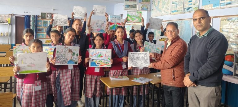 Art & speech competitions held at Ghananand Inter College; winners