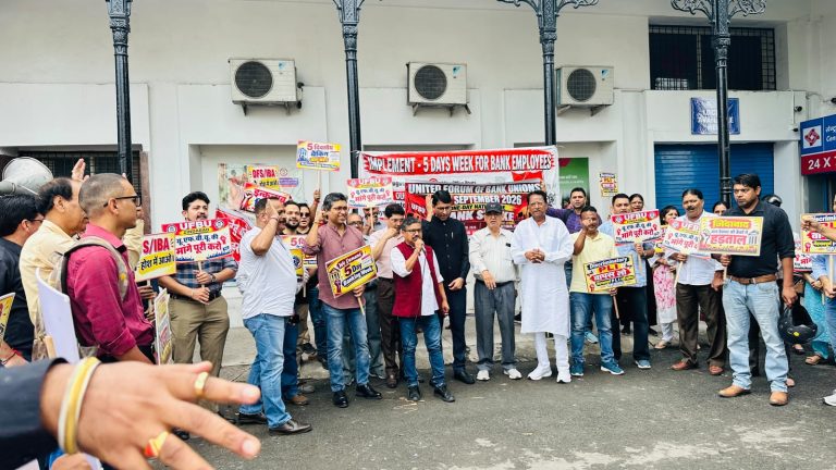 Bank strike paralyses services across Uttarakhand
