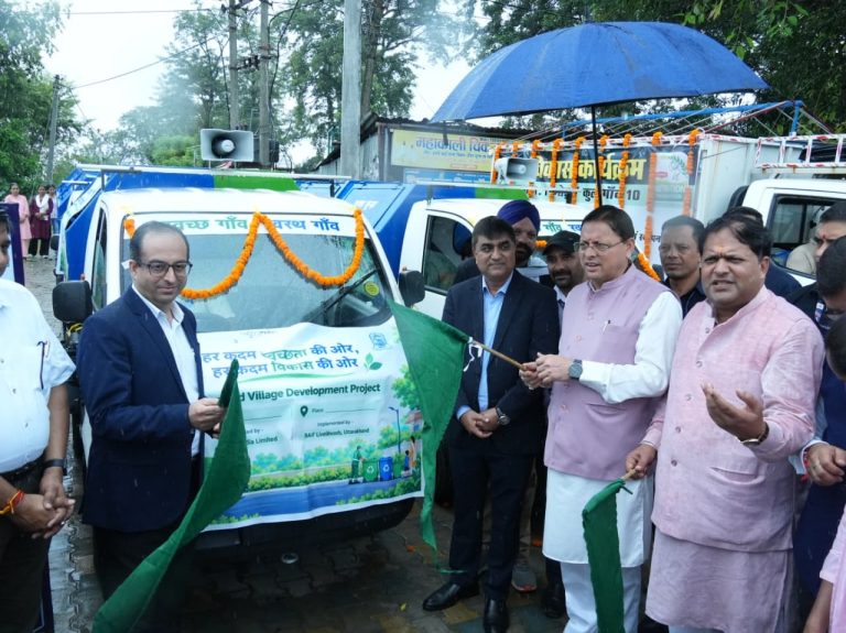 CM flags off 15 vehicles for waste management provided under
