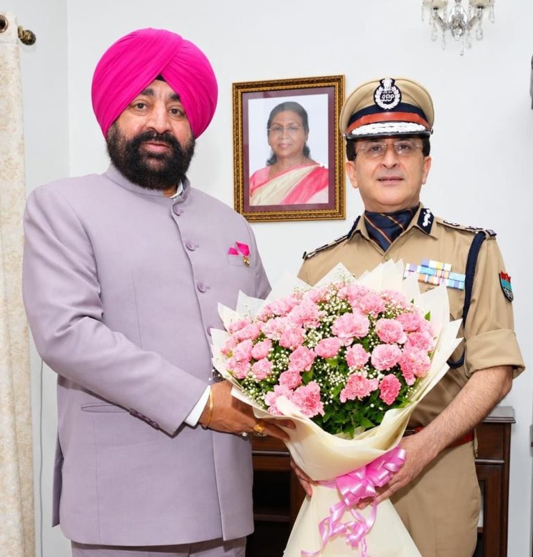 DGP pays courtesy call on Gov; Law & Order issues