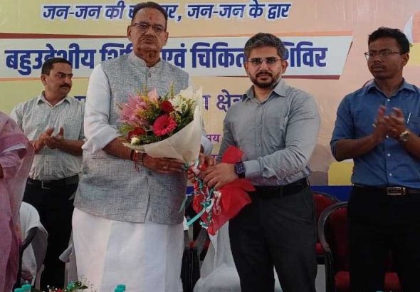 Over 200 beneficiaries attend inaugural Seva Sankalp Camp in Purkul