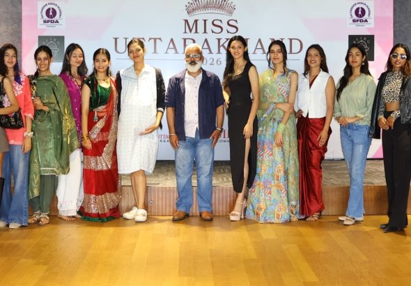 Participants showcase acting talent at Miss Bollywood Sub-Contest