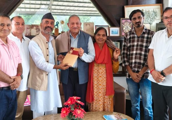 SP Chamoli gets Tenzing Norgay award; moment of pride for