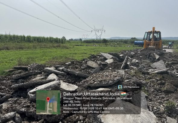 अवैध प्लॉटिंग और निर्माण पर एमडीडीए की बड़ी कार्रवाई, तीन स्थानों पर सीलिंग, दो जगह ध्वस्तीकरण