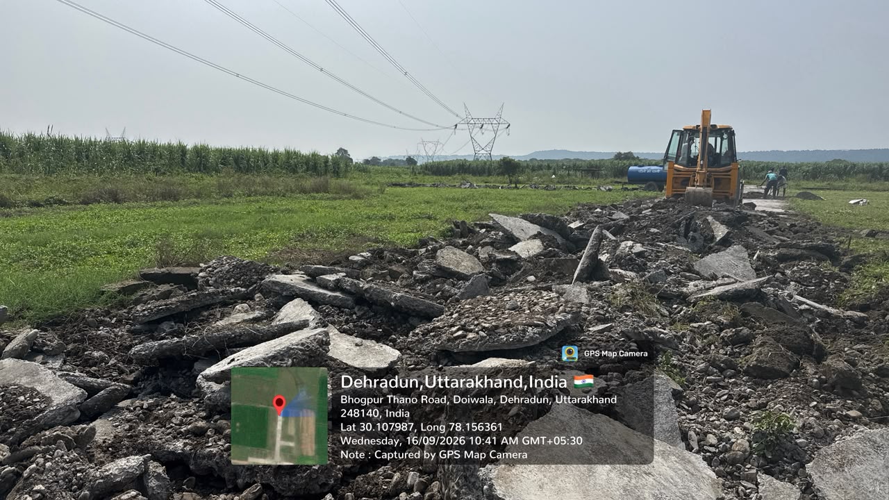 अवैध प्लॉटिंग और निर्माण पर एमडीडीए की बड़ी कार्रवाई, तीन स्थानों पर सीलिंग, दो जगह ध्वस्तीकरण
