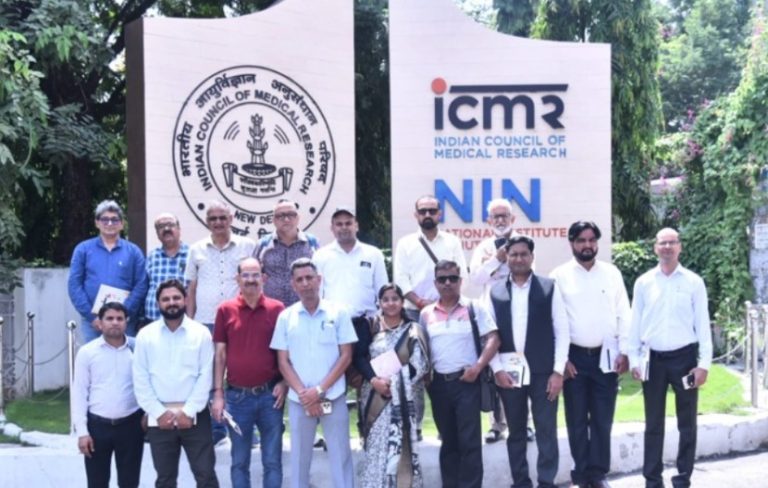 उत्तराखंड के 15 सदस्यीय मीडिया प्रतिनिधिमंडल ने हैदराबाद में आईसीएमआर-राष्ट्रीय पोषण संस्थान का किया दौरा