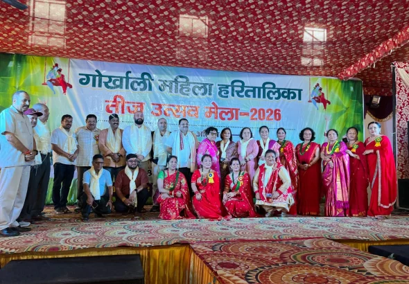 कीर्तन प्रतियोगिता में चार मंडलियों ने लिया हिस्सा, महिलाओं और